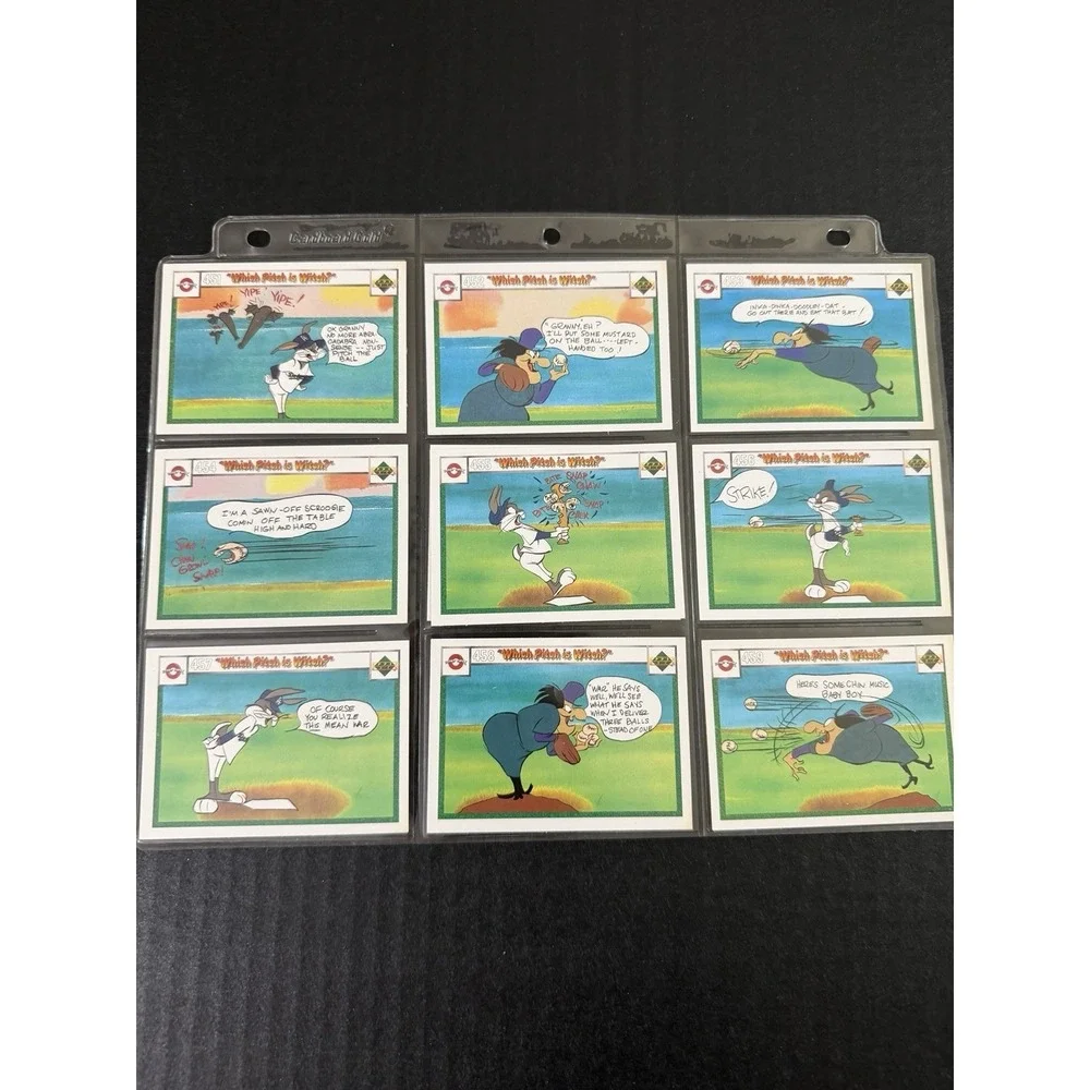 1990 UPPER DECK COMIC BALL Series One 397-593 LOONEY‎ TUNES Missing Some